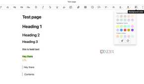 Editing toolbar in Obsidian