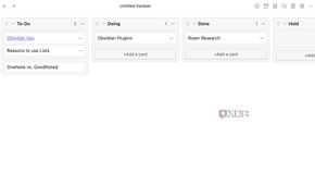 create cards in Obsidian