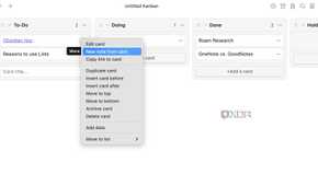 add card info in Obsidian