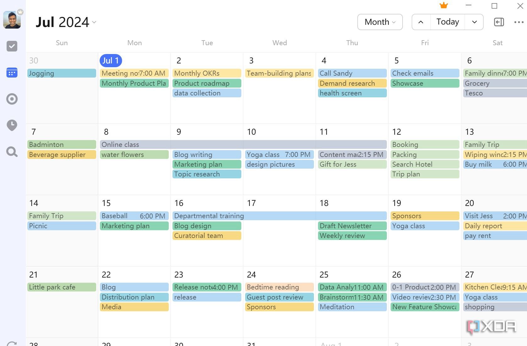 TickTick Calendar