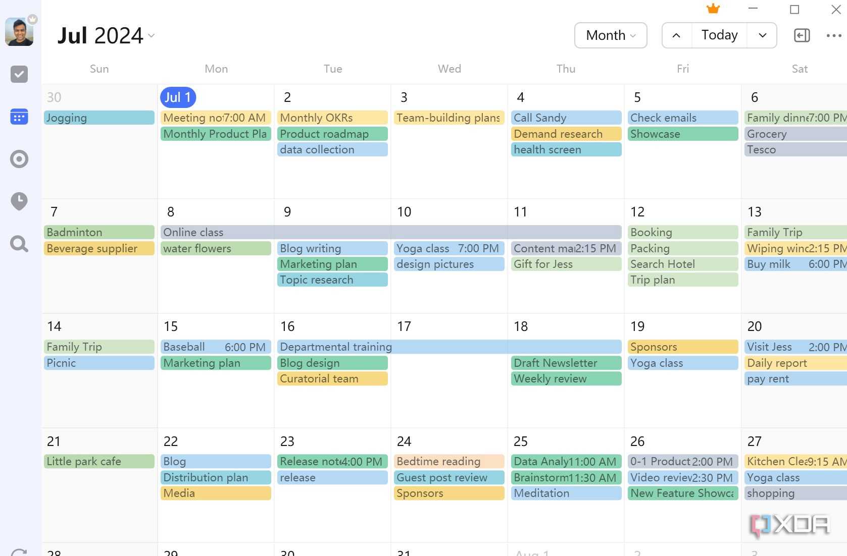 TickTick Calendar