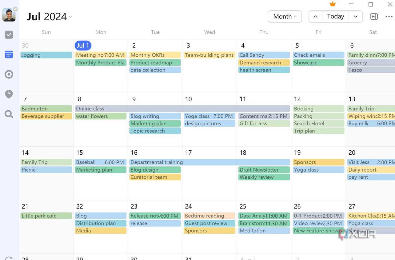 TickTick Calendar