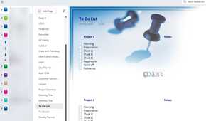 A screenshot showing OneNote To-do list