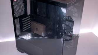 Front view of the Corsair 3500X ARGB
