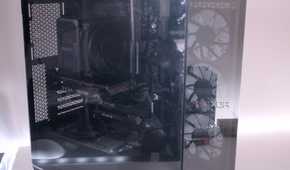 Installed a PC inside the Corsair 3500X ARGB