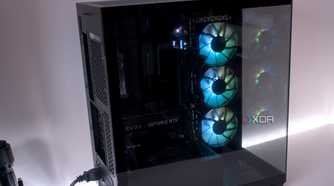 corsair-3500x-argb-installed-pc-powered-side-rear-angle