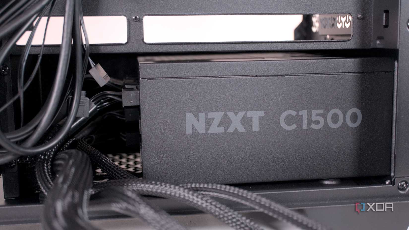 Installing a PSU inside the Corsair 3500X ARGB
