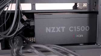 Installing a PSU inside the Corsair 3500X ARGB