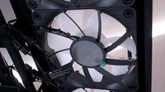 Close-up view of the Corsair 3500X ARGB