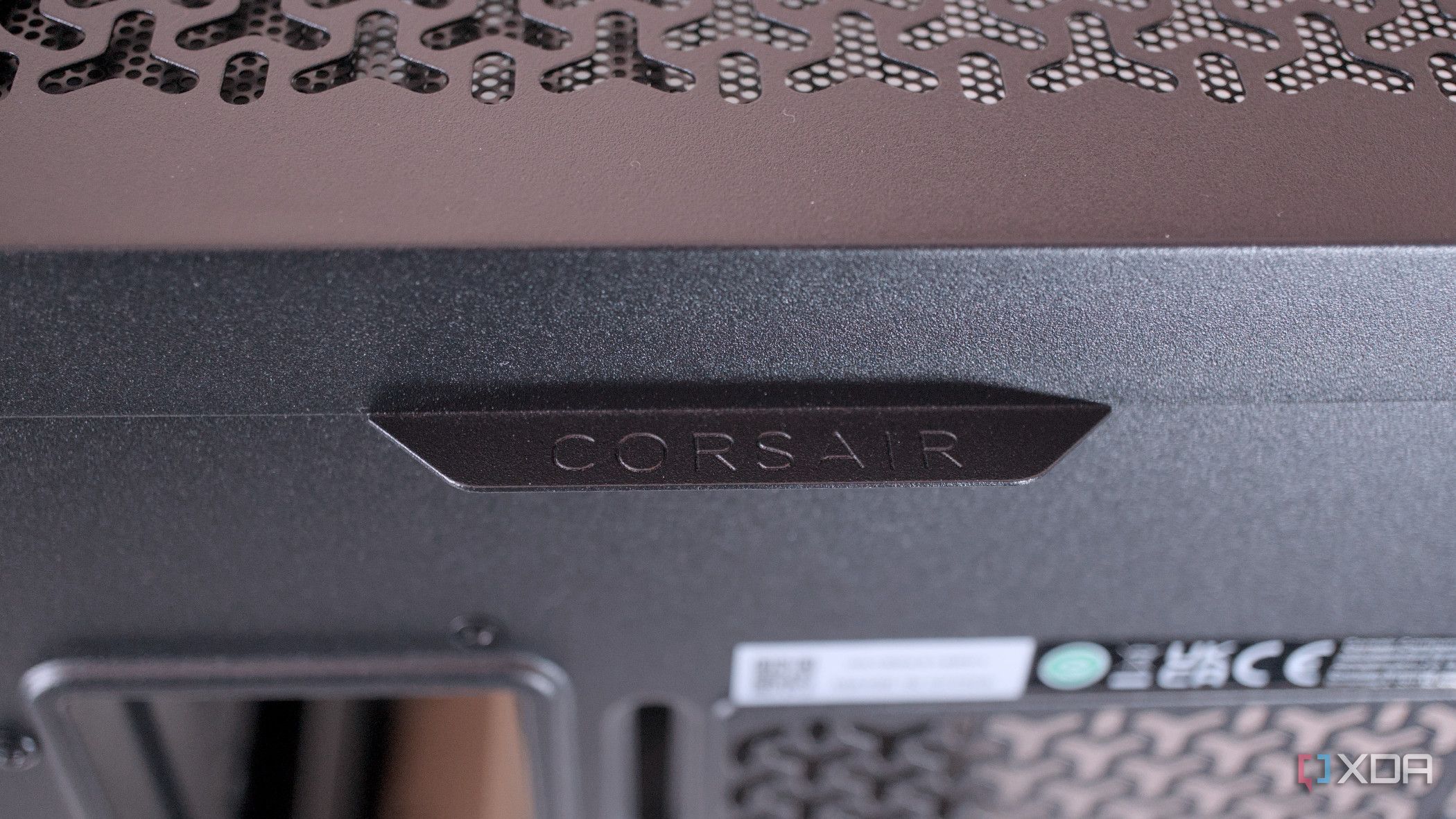Rear Corsair 3500X ARGB branding