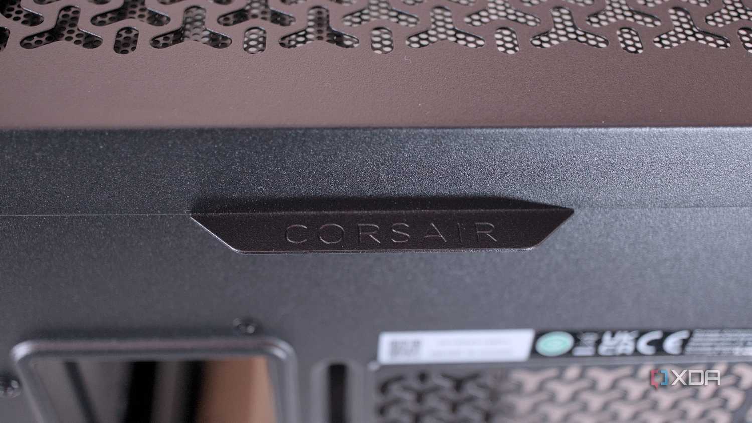 Rear Corsair 3500X ARGB branding