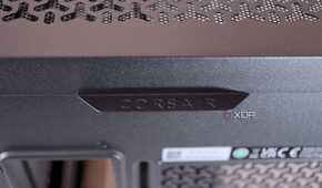 Rear Corsair 3500X ARGB branding