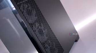 Side view of the Corsair 3500X ARGB