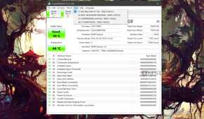 The S.M.A.R.T. metric of a drive visible in CrystalDiskInfo