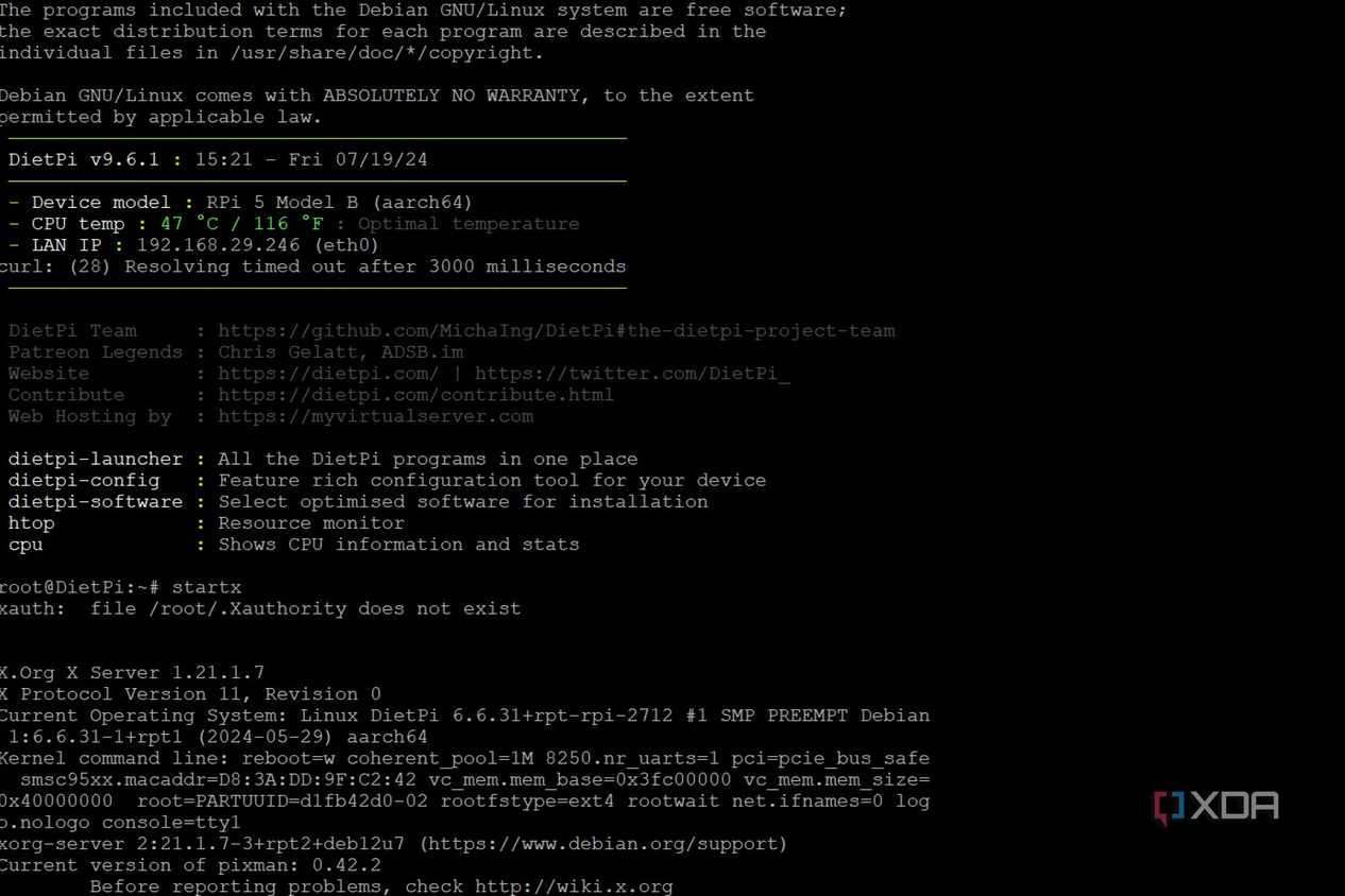 The DietPi CLI