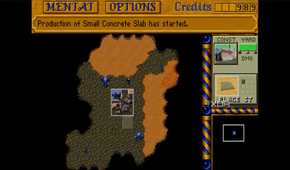 screenshot of dune 2 game
