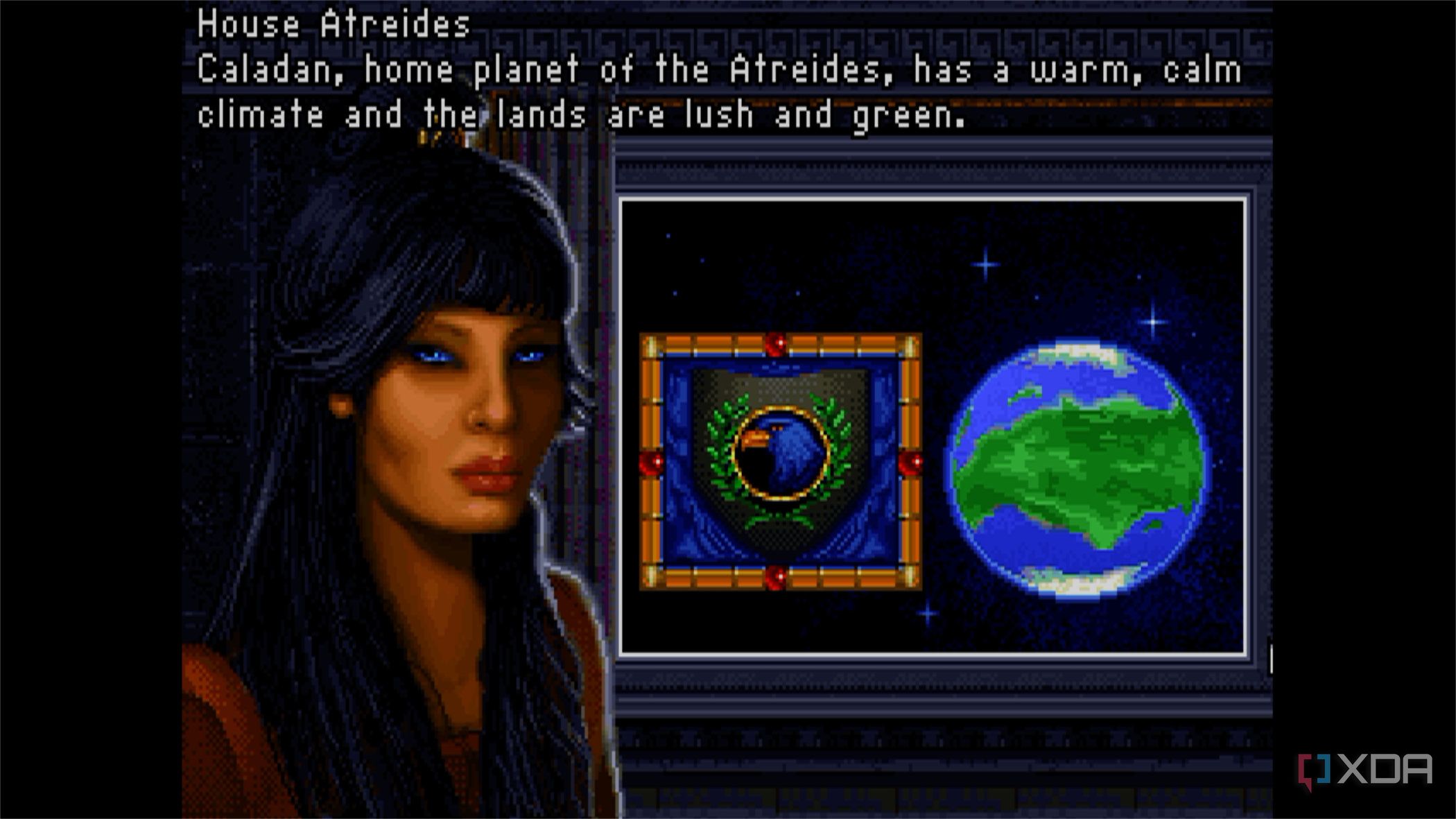 screenshot of dune 2 game