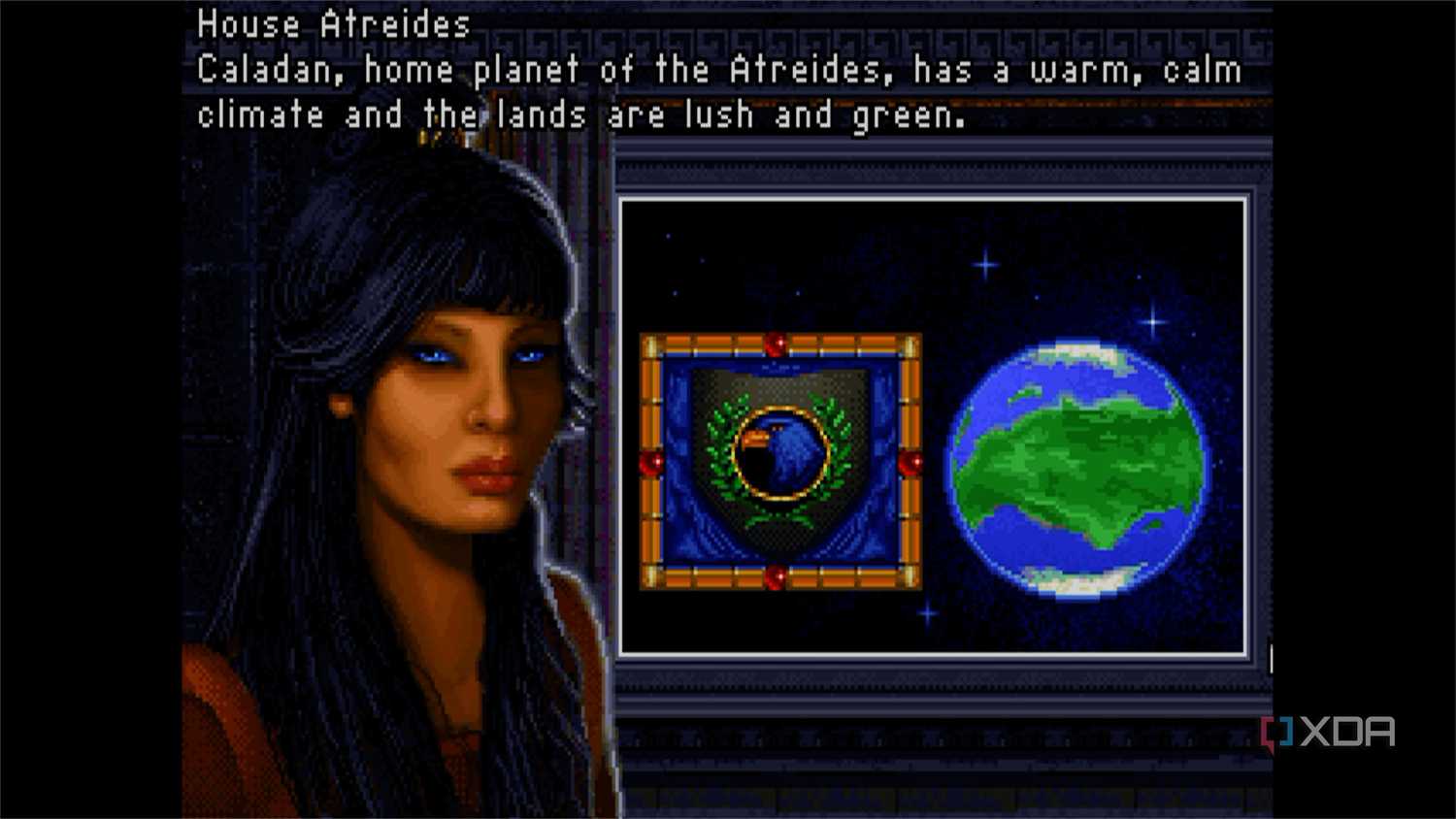 screenshot of dune 2 game