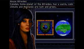 screenshot of dune 2 game