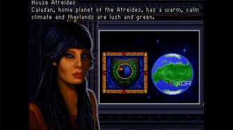 screenshot of dune 2 game