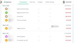 Spendee transactions