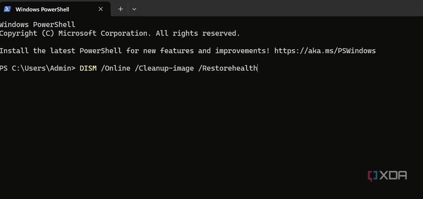 DISM tool on Windows