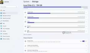 Use storage sense on Windows