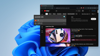 Screenshot of Flow Launcher showing the option to search for YouTube videos