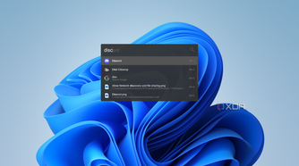 Screenshot of Flow Launcher showing search results for Discord