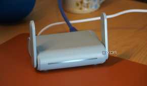 The Beryl router on a desk.