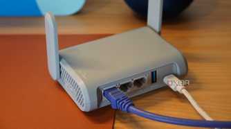 The back of the Beryl router.