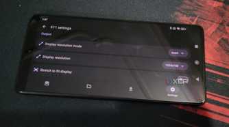 The X11 settings in Horizon-Emu