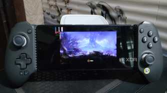 Ori and the Blind Forest running on a Poco F5 via Horizon-Emu, with the phone connected to a GameSir G8 Plus controller