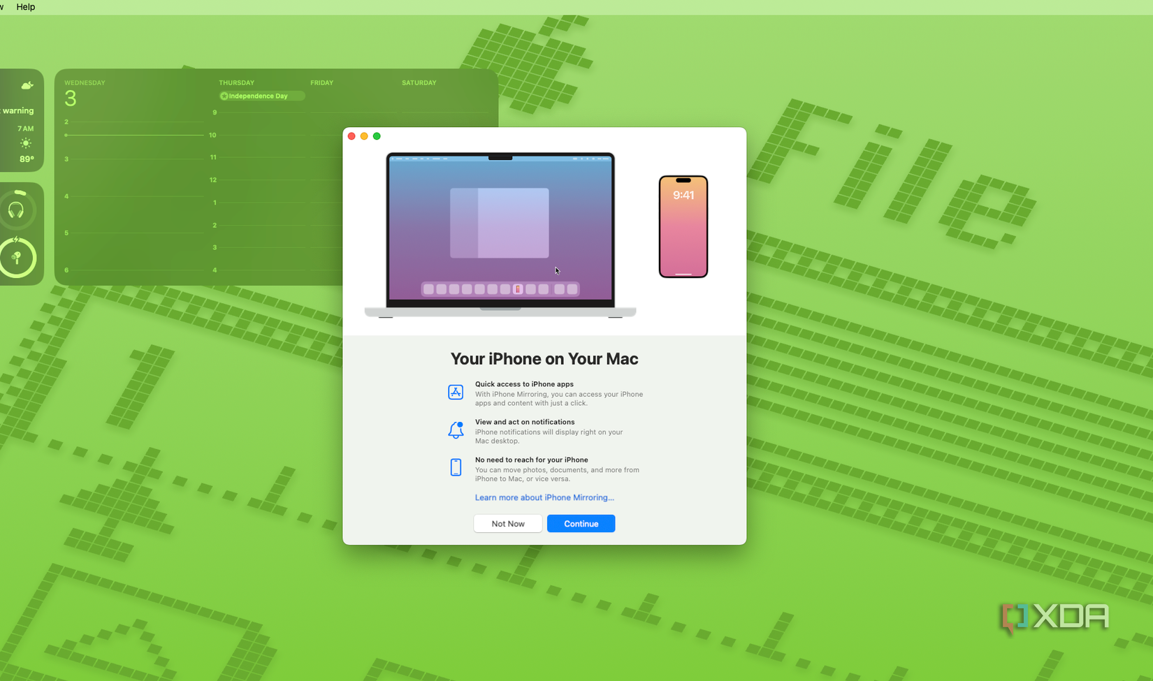 How to use iPhone Mirroring in macOS Sequoia