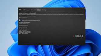 Image shwoing the JackNet RGB About tab
