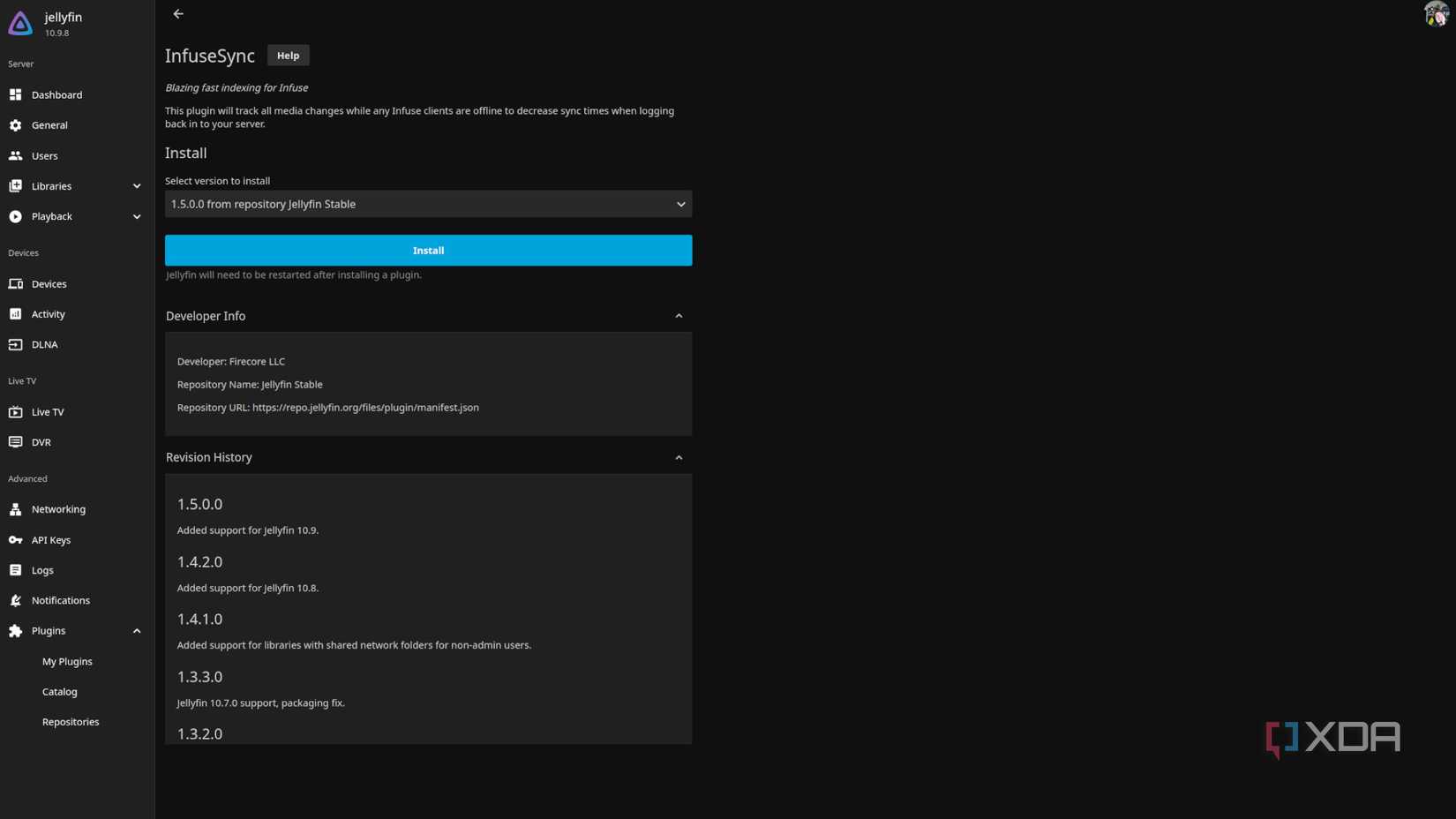Jellyfin plugins