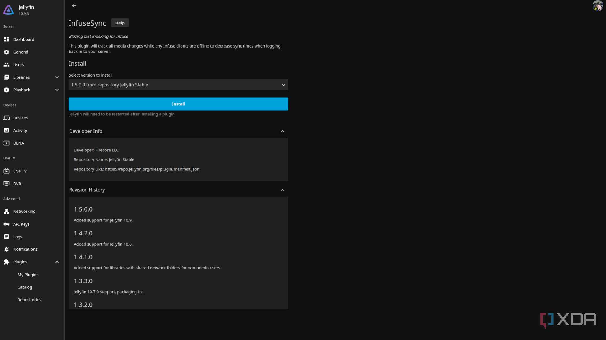 Jellyfin plugins