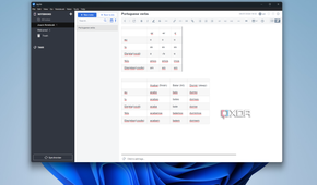 Screenshot of Joplin on Windows