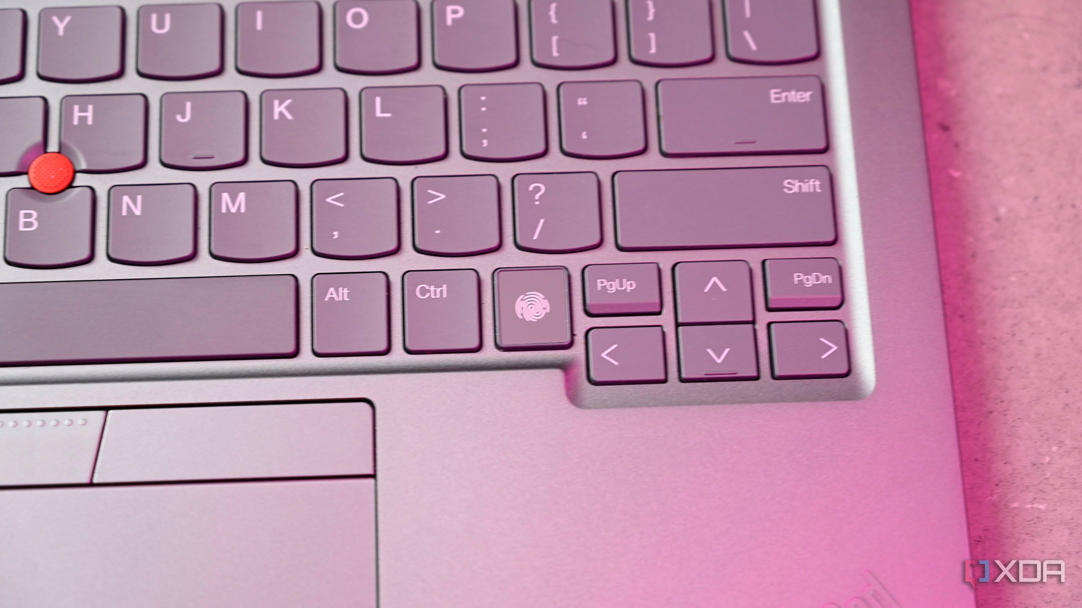 Lenovo ThinkPad X1 2-in-1 Gen 9 fingerprint reader