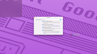 Enabling the Passwords app in the menu bar in macOS Sequoia.