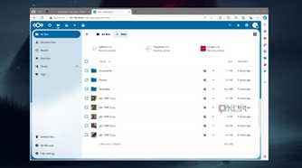 The Files tab in Nextcloud