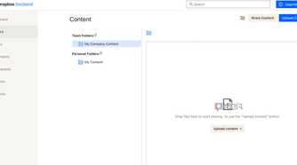 A screenshot showing Dropbox DocSend