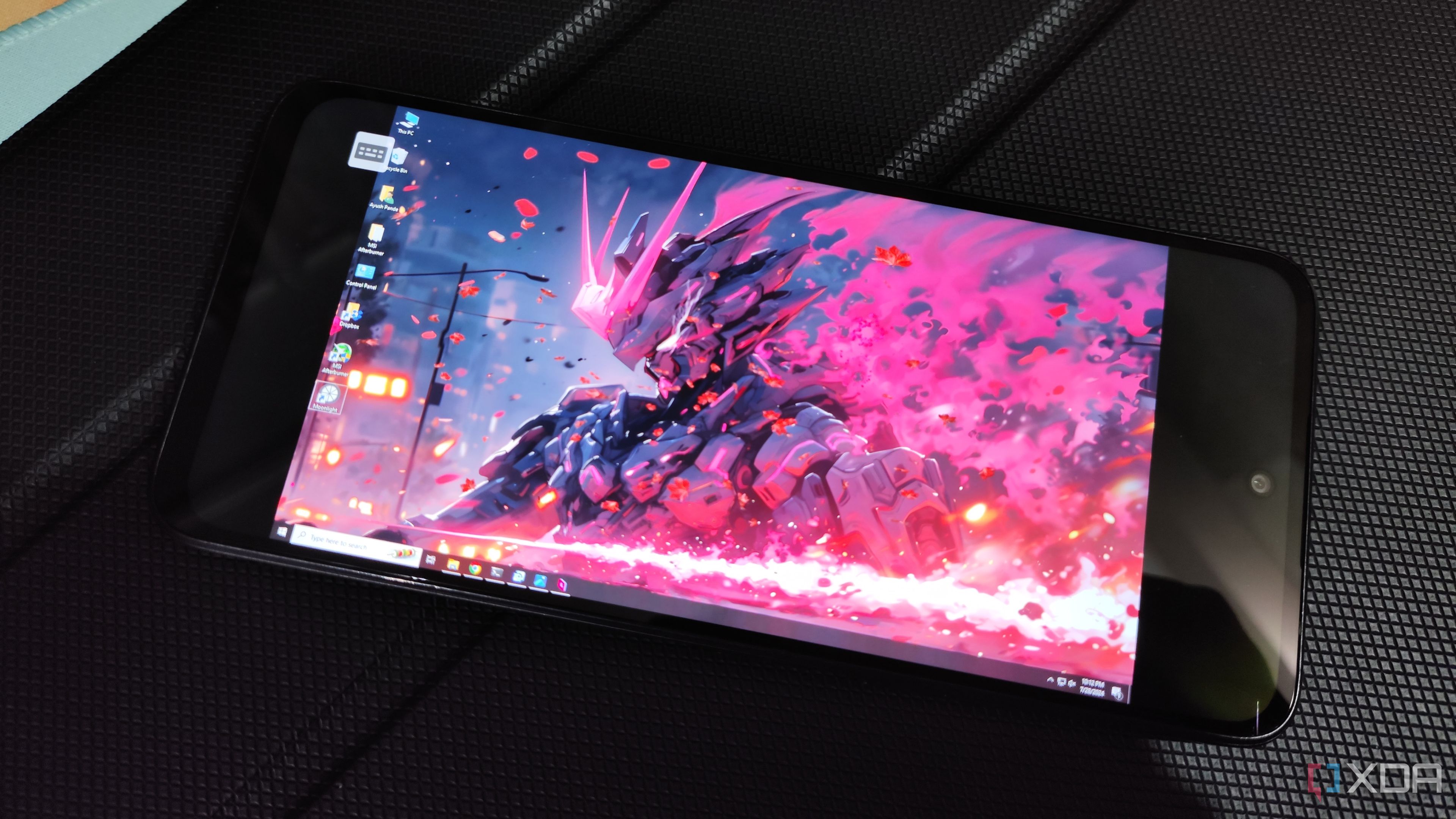 Using Parsec to access a PC from a Poco M6 Pro