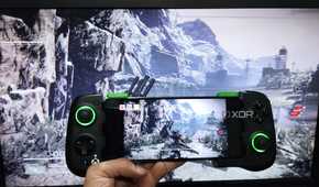 Armored Core VI being streamed on a Poco M6 Pro using Parsec