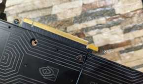 The PCIe connector on a GTX 1080
