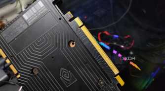 The PCIe connector on a GTX 1080