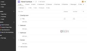 Asana home
