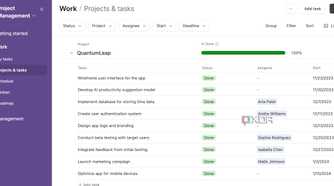 Airtable projects