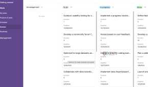 Airtable Kanban board