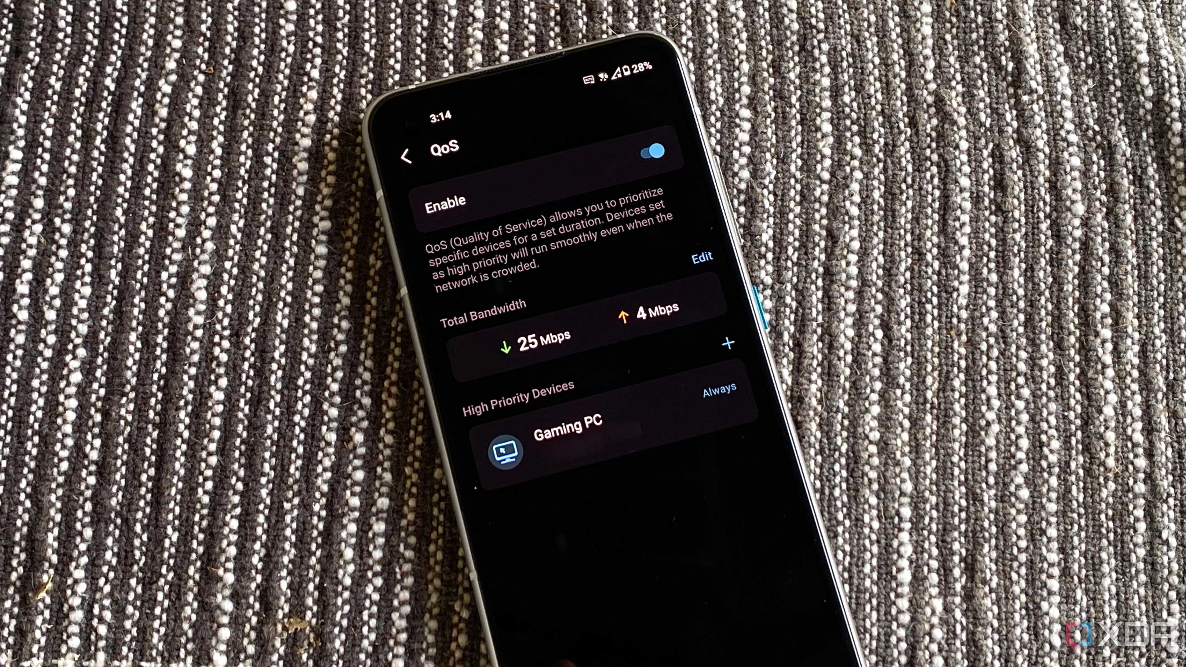 QoS settings on TP-Link Deco mesh with high priority gaming PC